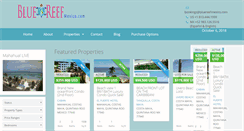 Desktop Screenshot of bluereefmexico.com